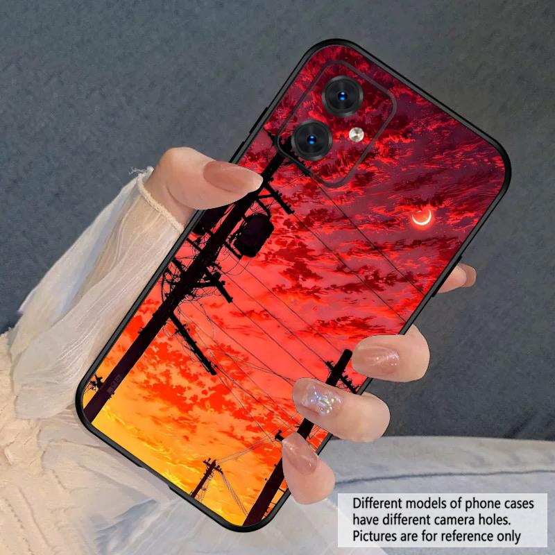 Romantic Star Moon For Moto Edge 40 50 Neo 5G E 14 15 G04 G05 4G G24 G34 G35 G54 POWER G55 G75 G84 85 silicone soft phone case