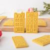 European Retro Architecture Cookie Cutters Amsterdam Buildings Shape DIY Biscuit Stamp Fondant Embosser Cake Decorating Tools