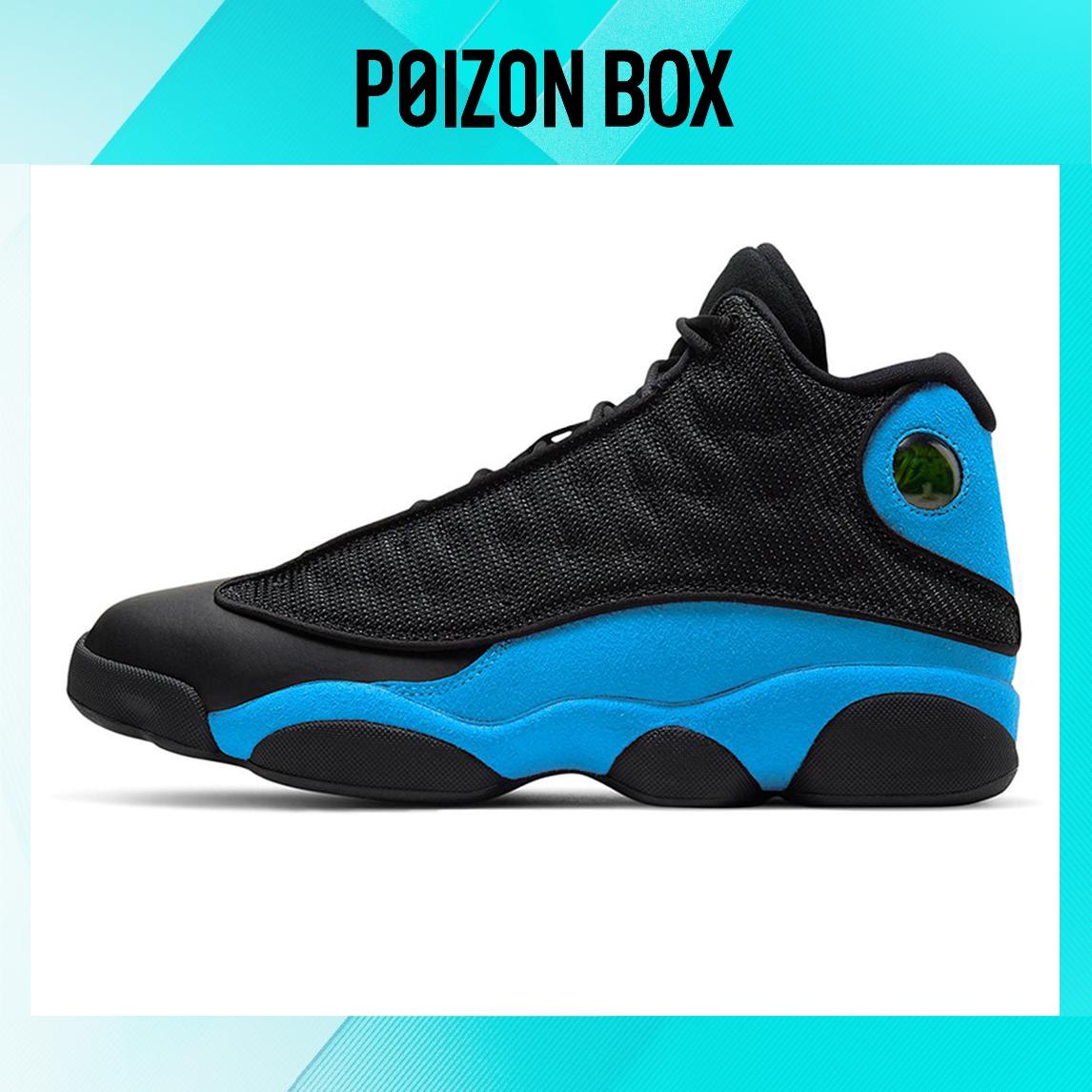 

кроссовки Jordan 13 Retro Black University Blue DJ5982-041