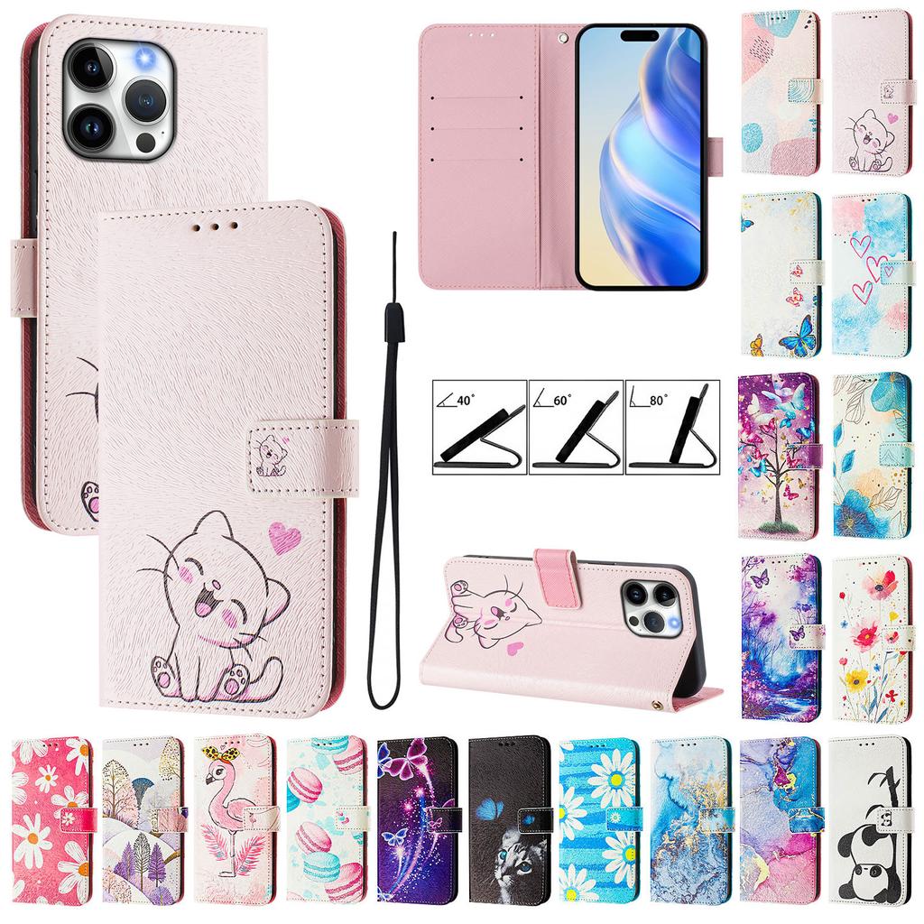 Pro Samsung Galaxy S25 S25Ultra S24 S23 S22 Plus S21 S20 S10E S9 Kožené pouzdro Magnetická peněženka Držák karty Flip Folio Cover Stojánek Ochranná pouzdra