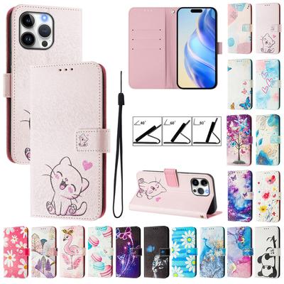 For Samsung Galaxy S25 S25Ultra S24 S23 S22 Plus S21 S20 S10E S9 Leather Case Magnetic Wallet Card Holder Flip Folio Cover Kickstand Protective Cases
