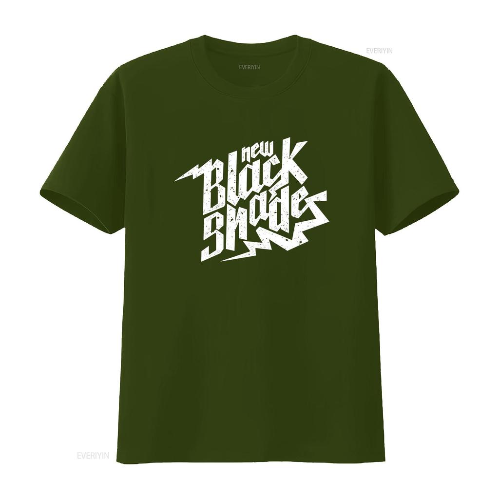 Gothic Heavy Metal New Black Shades Typographic Print Streetwear Cool Casual T Shirt Vintage Washed Top For Everyday Wear