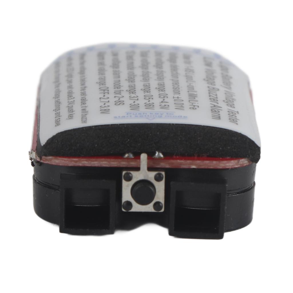 3Pcs Set RC 1S 8S Lipo Battery LED Tester Low Voltage Alarm Buzzer Checker RC Accessory