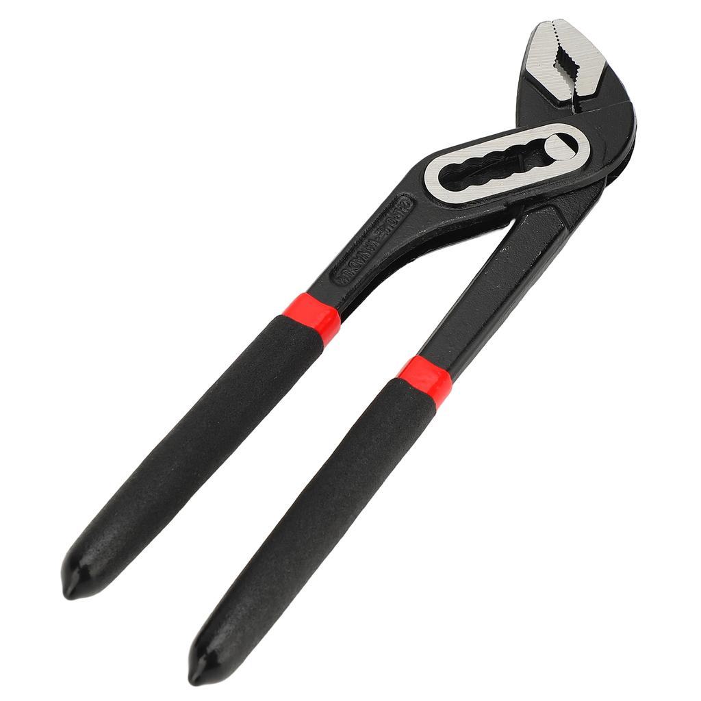 8 Inch Water Pump Pliers 6 Levels Adjustment Opening 68mm Groove Joint Pliers for Home Pipe Repair