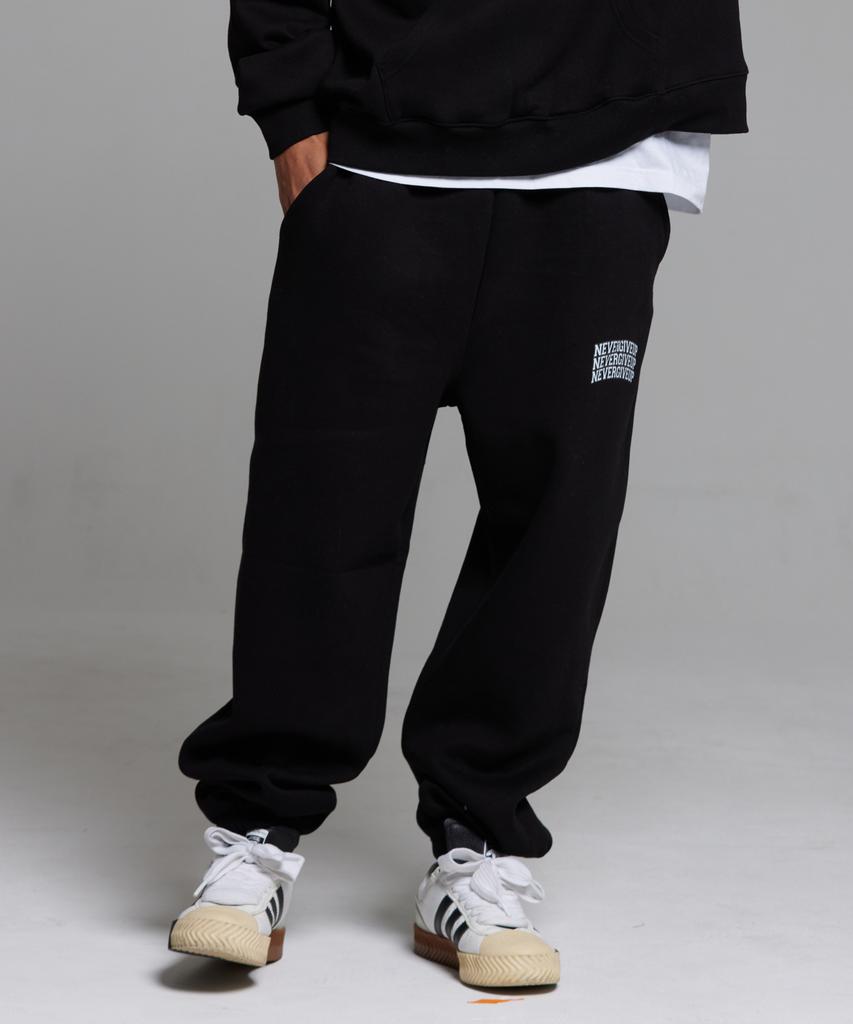CREAM SODA LAB Lab 3G Never Give Up Training Jogger Pants Black