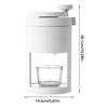 Yaz Çok Fonksiyonlu Buz Kırıcı Taşınabilir El Tıraşlı Buz Makinesi Ev Yapımı Smoothie Maker