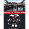 Auto Central Control Screen TPU Navigation Anti Scratch Interior Protection Film GPS Navigation For CADILLAC CT5 2024
