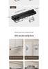 Wall-Mounted No-Drill Kitchen Spice Rack & Knife Holder