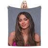 Singer TINI STOESSEL Futtura Album Fleece Blanket Soft Cozy Throw for Bed Sofa Thin Plush Quilt