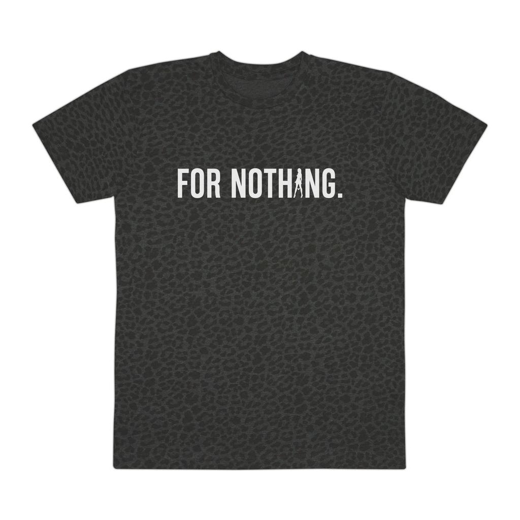 Nine Vicious For Nothing Album Tour Merchandise Gepardprint T-shirts - Alle Størrelser