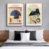 Color Wild Abstract Poster Geometry Kandinsky Retro Art Print Canvas Nordic Living Room Hotel Home Decoration Picture
