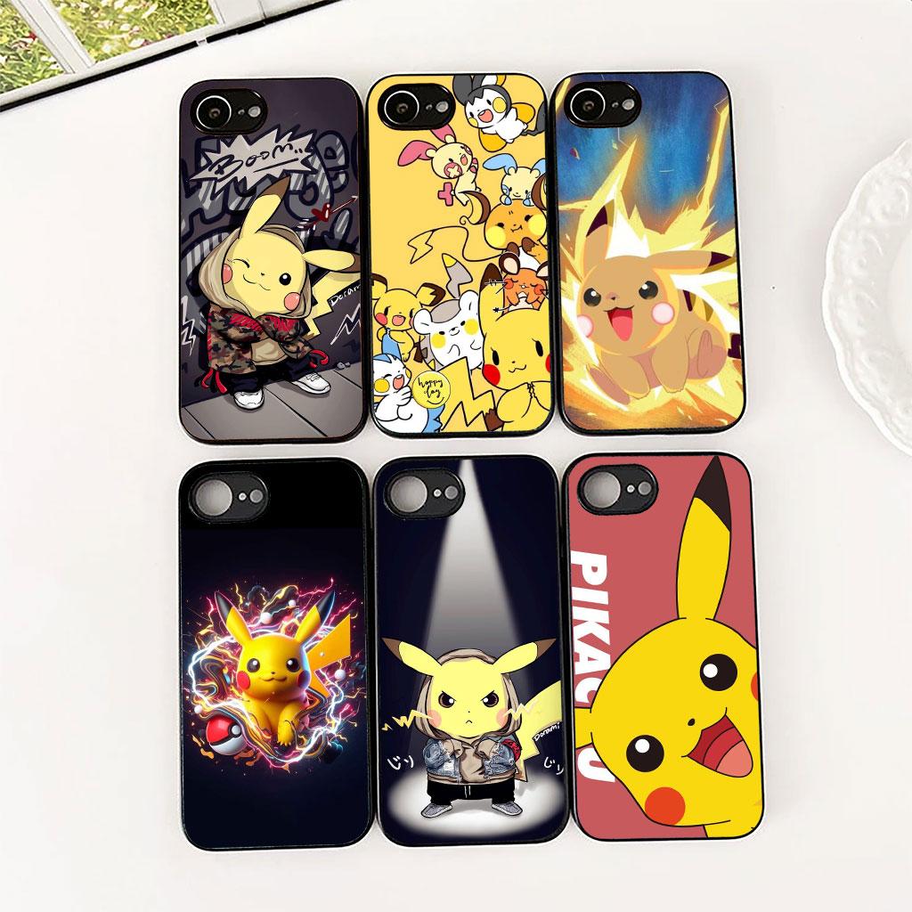Phone Cover for Motorola Moto G22 G23 G32 G53 G60 G72 G64 G20 G8 G9 Plus Power E13 E20 E32 Case Gengar P-Pokemons GO P-Pikachus