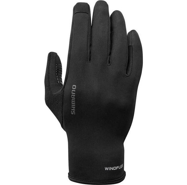 Велосипедные перчатки Shimano Windflex (черный) M