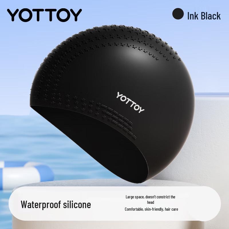 Водонепроницаемая шапочка для плавания Yottoy для взрослых «Звездное небо»