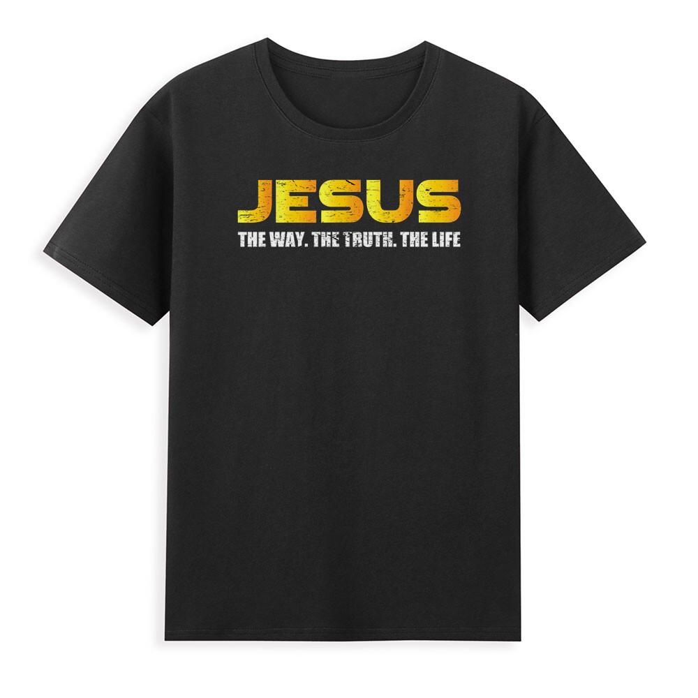 Jesus Is The Way The Truth The Life Eternal Life Christian Vintage Unisexs Tshirt S