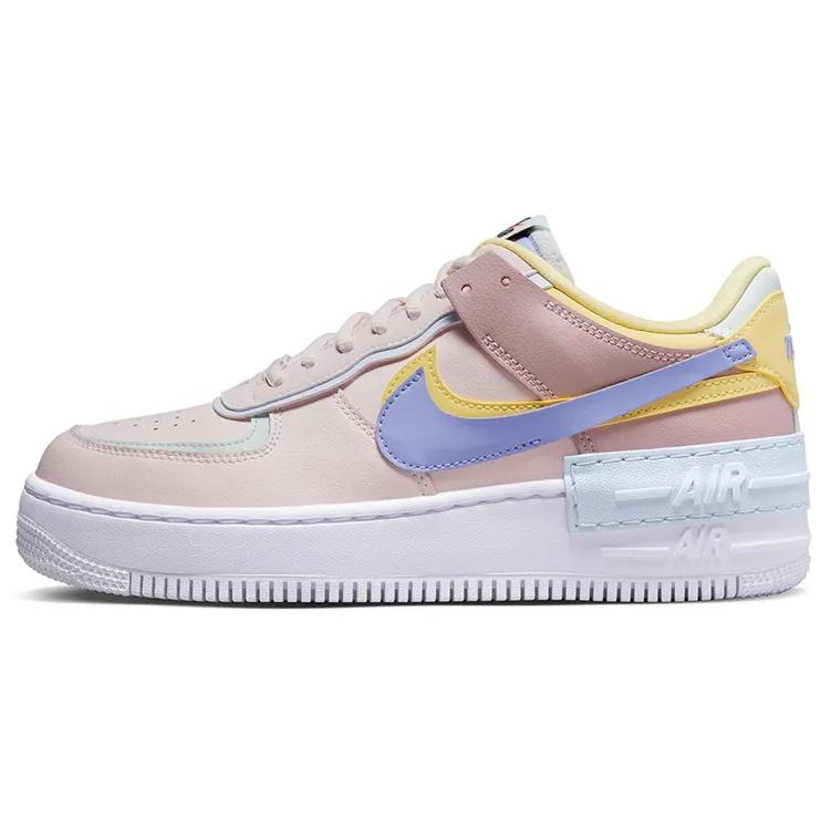 Nike Womens Air Force 1 Shadow 'Light Soft Pink' (women's sizes) Light Soft Pink / Pink Oxford / Lemon Wash / Light Thistle Skate Shoes CI0919 600