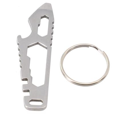 Materiał Stal nierdzewna Narzędzie kieszonkowe Rozmiar 6,8*1,9*0,3 cm