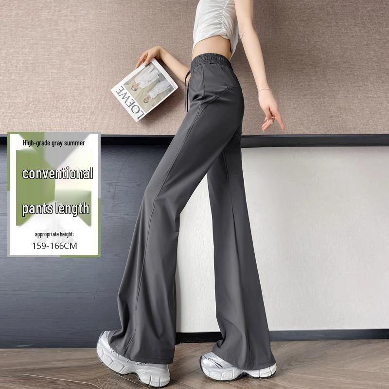 2026 Women s Micro-Flare High-Drape Slimming Yoga Pants - Petite Casual Sportswear Extra Large