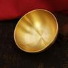 Buddha Alms Seven Eight Water Offering Altar Brass Smooth Bowl Household Bu