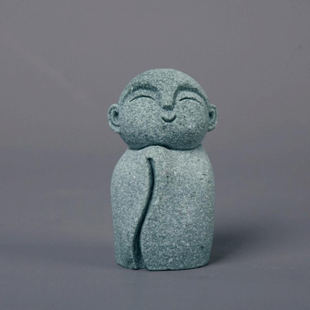 Creative Japanese Miniature Buddha Statue Exquisite Durable Buddha Sculpture Ksitigarbha Buddha Figurine Table Decor