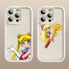 D-41 Cute Sailor Moon  Case for iPhone 15 14 13 12 8 Plus Samsung S24 S23 Ultra A04S A05S Huawei P40 P50 P60 Nova 11 Pro Max OPPO A17K Reno 10