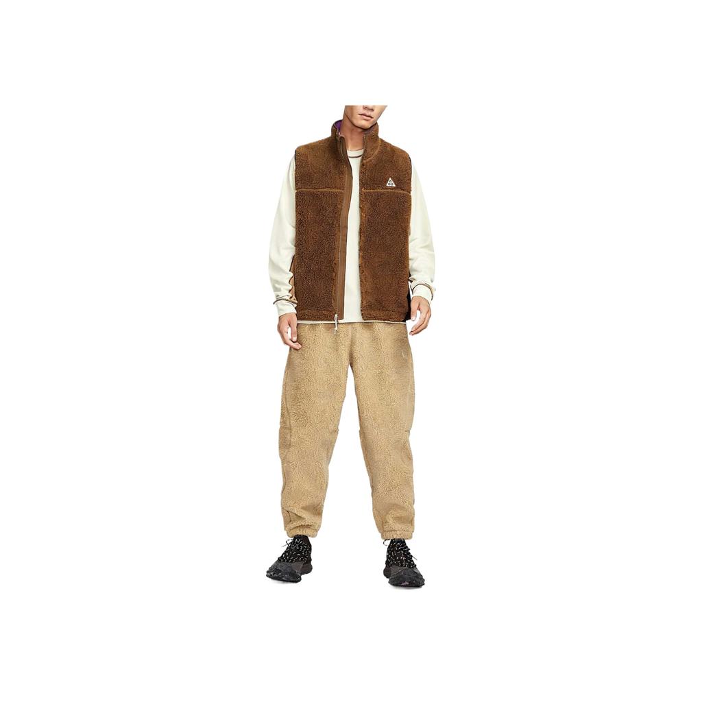 Nike ACG Therma-FIT ADV Gilet Comodo Ampio Caldo Uomo Gilet Marrone Muschio HV1113-235