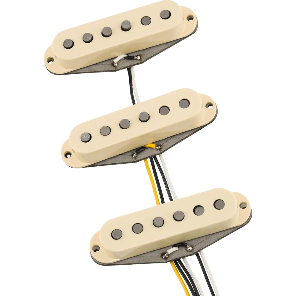 Fender Vintera 60s Vintage Stratocaster Pickup Set, Aged White
