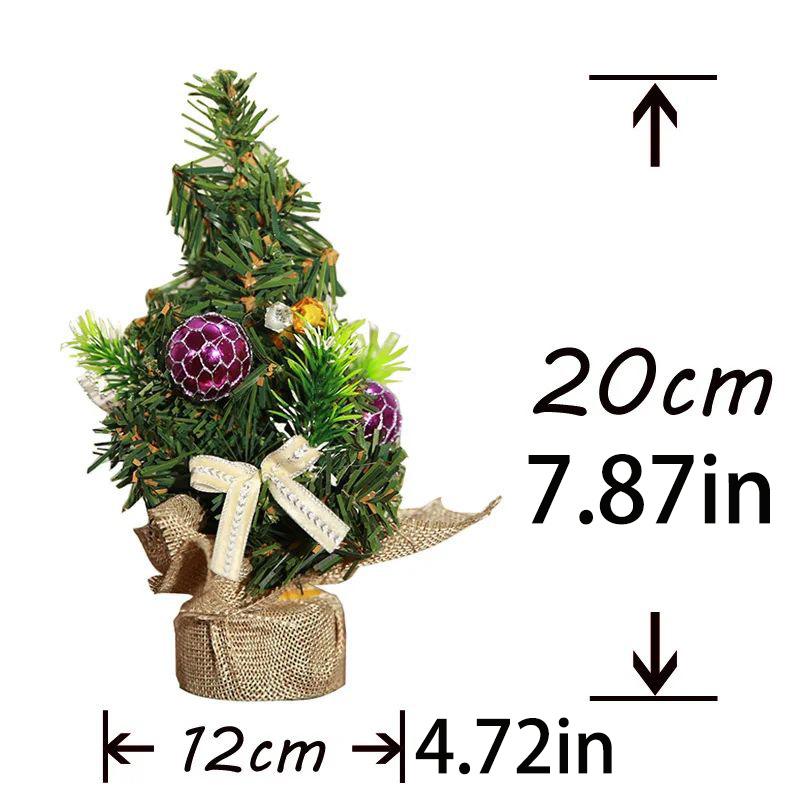 (1piece/bag) Mini Christmas Tree Small Bow Decoration Party Supplies Festival New  Celebration Event