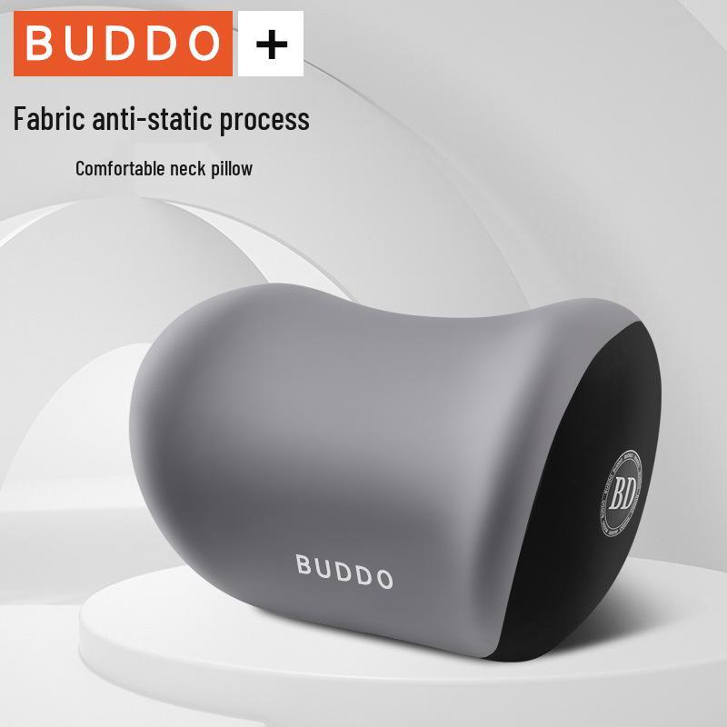 Car Headrest & Lumbar Support Memory Foam Pillow Set for Driver's Seat