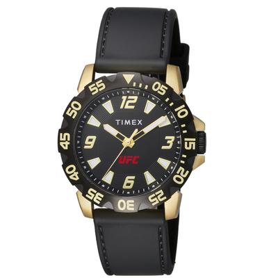 UFC Watch Quartz 5 ATM Water Resistant Mineral Glass Black Dial TW2V84400 [TIMEX] Men's [Authentic]