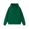 Men's and Women's Warm Cotton Hooded Sweatshirt - Plain Color, Loose Fit, Autumn Winter Style