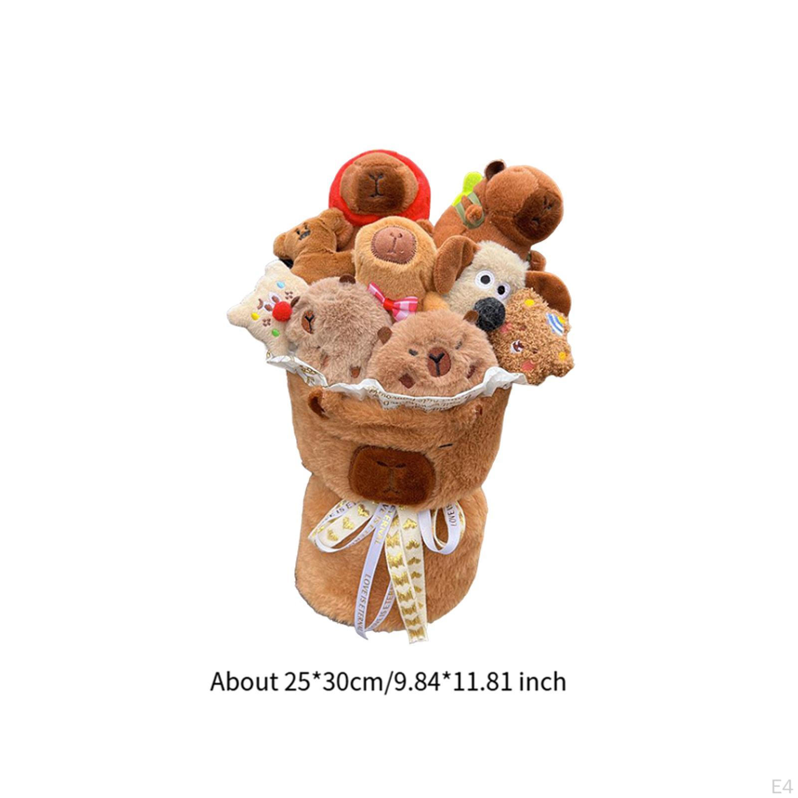 Плюшевая кукла с цветами ручной работы Style A — фото 5