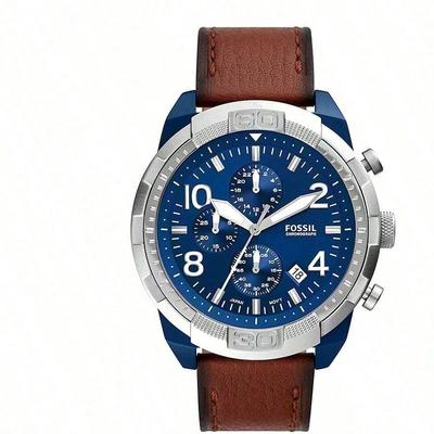 Man Three Watch Stainless Steel Watchcase Quartz Skin FS5829