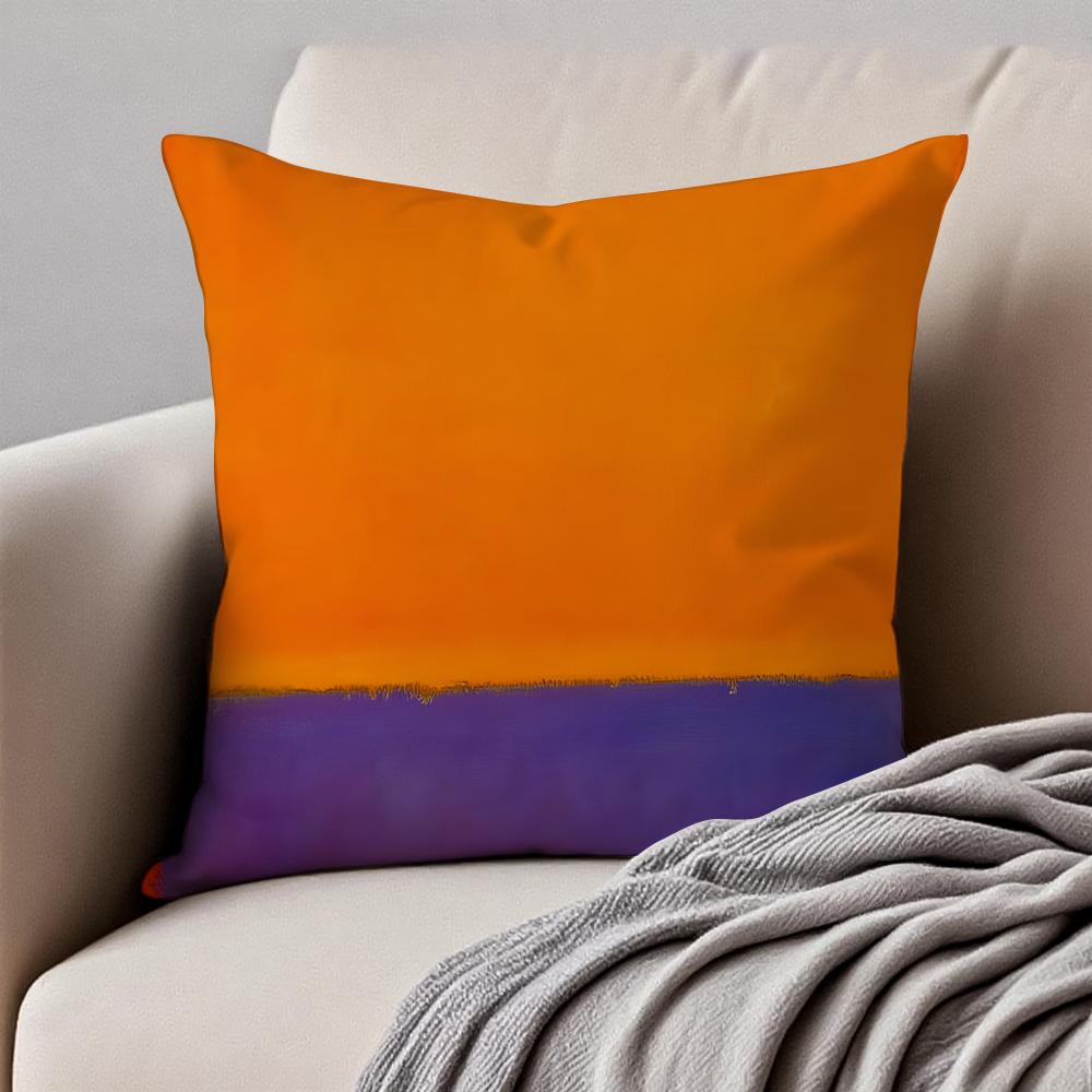 The C-Colors Within Pillow Art Anime Cushion Cover Pillowcase Anti-Dustmite Invisible Zipper Short Plush Sofa Cushion