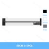 Power Track Socket EU/FR/Korea/USB Type-C Round Romovable Adapter Home Kitchen Meeting Wall Mounted Universal Electrical Outlet