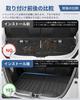 Honda NBOX JOY Luggage 3D Trunk Foldable TPE Compatible with Luggage Tray 2023 Genuine and Easy Installation NBOX Cargo JF5/JF6 Mat, Mat, Material,