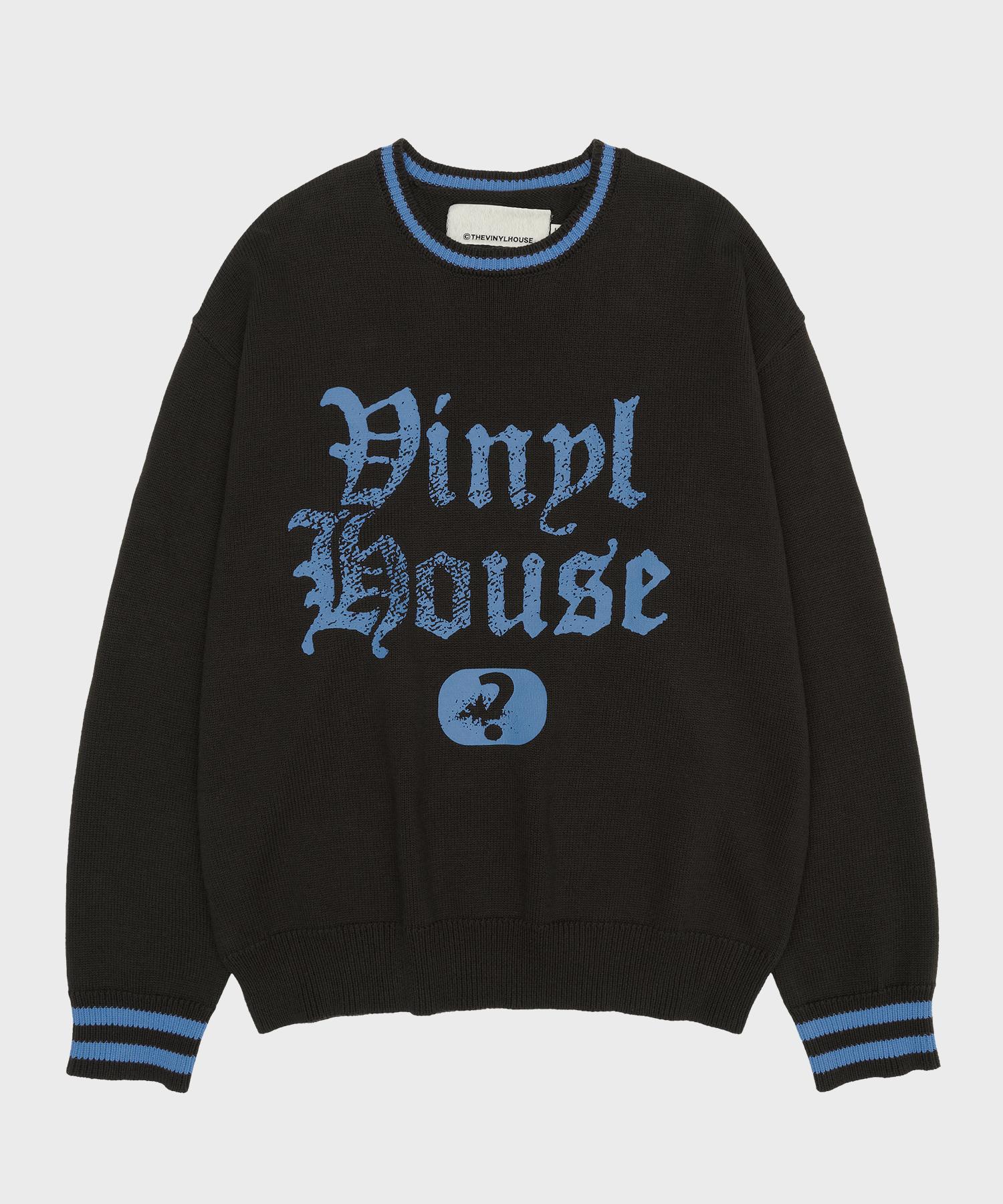 The Vinyl House Question Mark Sweater Charcoal (Vh2Esuk600A) Charcoal/L