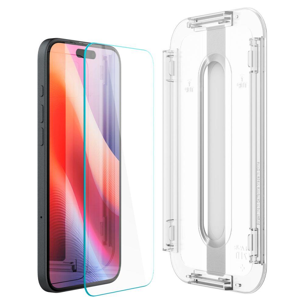 Szkło Hartowane Spigen Glas.tr Ez Fit Iphone 15 / 16 Clear