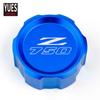 Moto Accessories CNC Rear Brake Fluid Cylinder Master Reservoir Cover Cap For KAWASAKI Z750 Z 750 2007 2008 2009 2010 2011 2012
