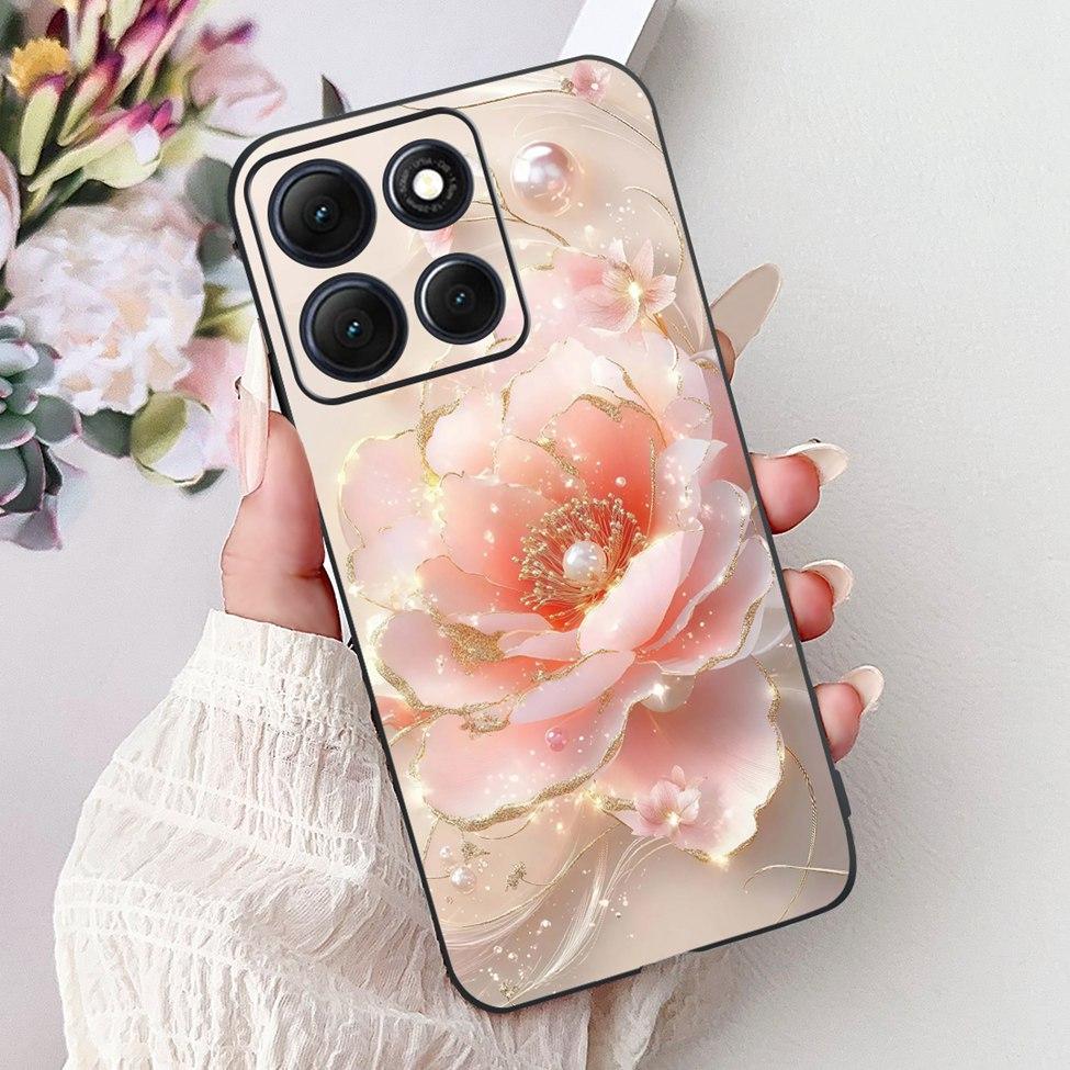 For Moto G86 Power Case Silicone Luxury Fashion Butterfly Love Cute Cool Painted Back Cover For Motorola G86 Power Phone Case