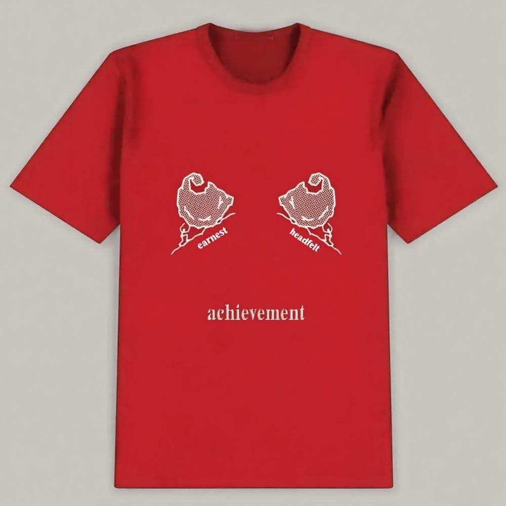 New Street Style Trend Printing Emerging Art Daily Style Cotton Short-sleeved T-shirt Women's Couple Tide Brand Breathable Tops