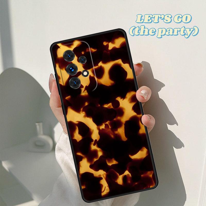 Tortoise Shell Pattern phone case For Samsung Galaxy A42 A31 A40 A51 A71 A32 A80 A91 A52 A72 A73 A20e A21S A50 A70 A11 A12 Cover