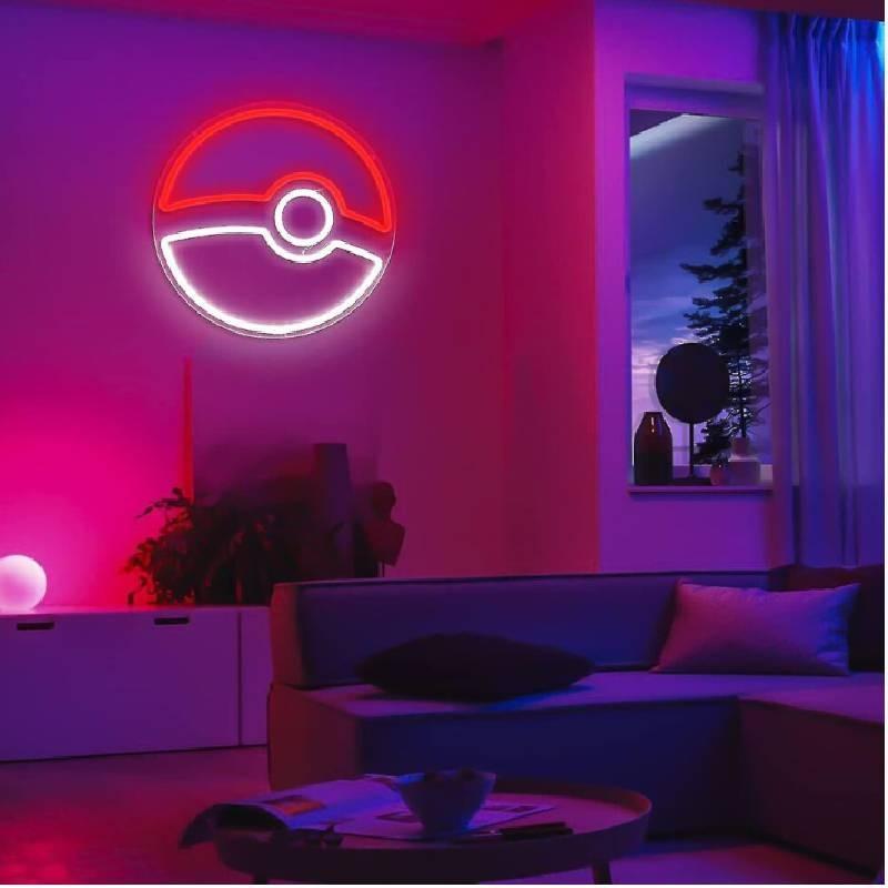 Neon Sign Big Dimmable Gaming Neon Lights Teen Indoor Game Wall Decor