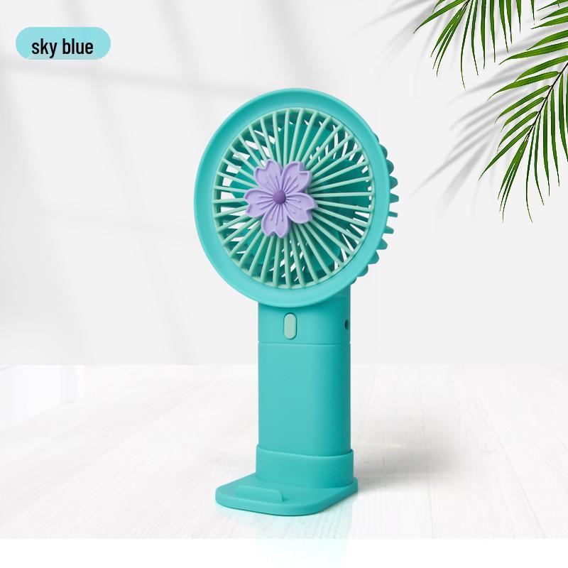 

Portable USB Flower Fan - Rechargeable Travel Fan for Girls 16x8x4 cm