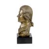 Wolfgang Amadeus Mozart - busto de mármol, estatuilla de una persona famosa, decoración para oficina, escuela y hotel de la marca Art-Dog