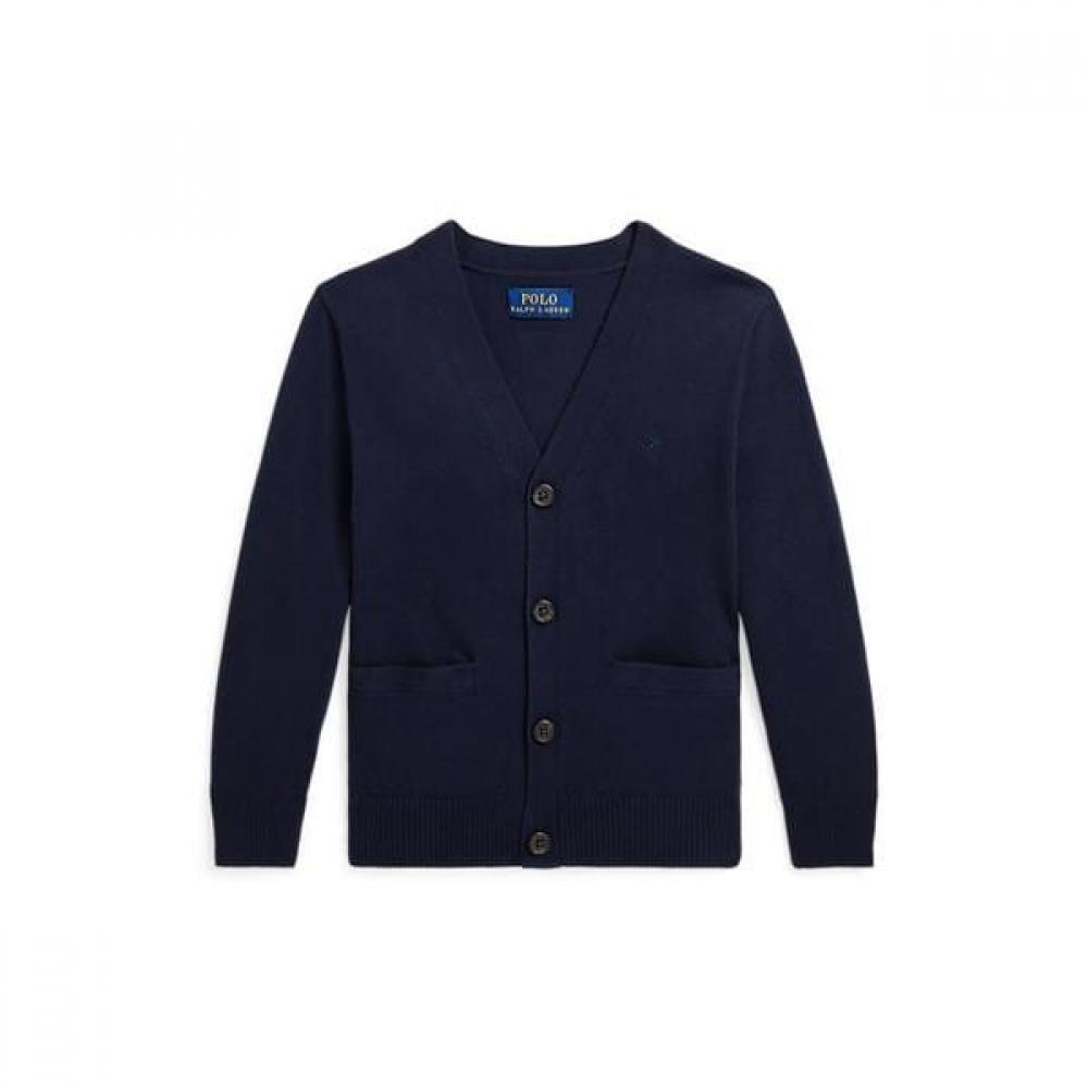 Polo Ralph Lauren Kids Boys Cotton V Neck Cardigan 2 7 Years  Cwposweb6820506410 2