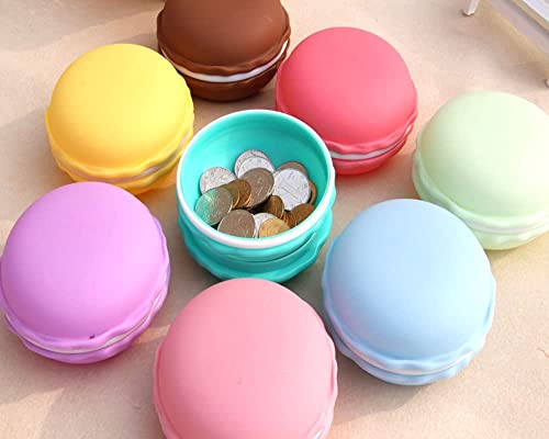 DBMART 6-color Set Two-in-one Realistic Macarons Food Samples Small Storage Pouch Bread Sweets Vegetables Fruits Display Toy Exhibition Promotional