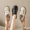 Neue römische Sandalen für Damen -- Ausgeschnitten Atmungsaktiv Zwei Tragevarianten Bequem zu tragen Tragbar und Langlebig Flache Schuhe