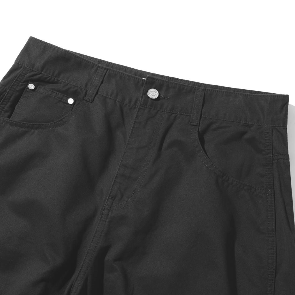 FILLUMINATE Balloon Wide Cotton Pants - Black