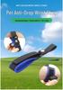 Non-slip Retractable Dog Leash with Wrist Strap for Hands-Free Walking